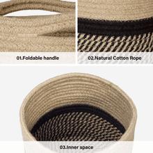 Load image into Gallery viewer, Jute Plant Basket Modern Woven Basket for 10&quot; Flower PotJute Plant Basket Modern Woven Basket for 10&quot; Flower Pot