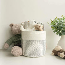 Load image into Gallery viewer, Cotton Rope Plant Basket Modern Woven Basket