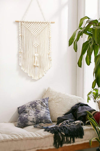 Small Woven Tapestry Boho Wall Art For Bedroom