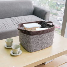 Load image into Gallery viewer, Mix Brown Woven Basket for Shelves