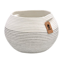 Load image into Gallery viewer, Cotton Rope Round Corner Table Storage Shelf Basket