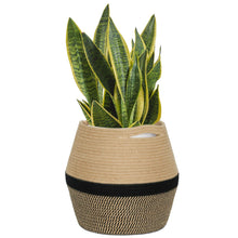 Load image into Gallery viewer, Jute Rope Plant Basket 12&quot; x 12&quot;