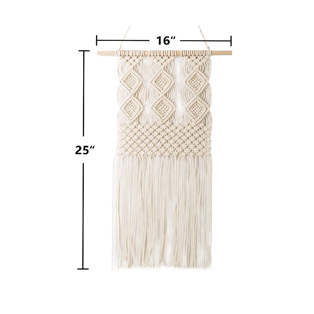 Timeyard macrame wall hanging woven wall art macrame tapestry deals