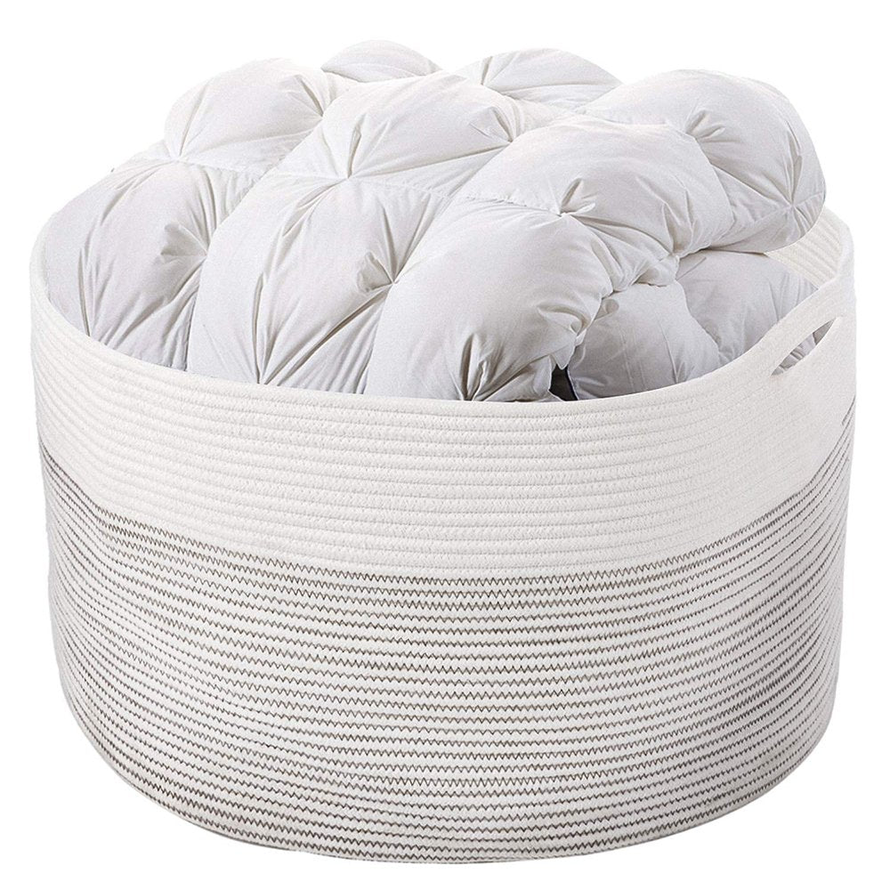 3XL Baby Hamper Baskets Corner Laundry Basket Pillow Blanket Storage Bin