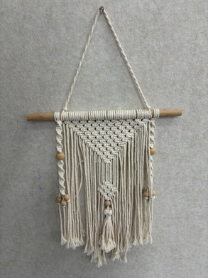 INDRESSME Boho Chic Macrame Wall Hanging Woven Tapestry