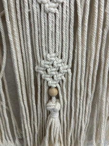 INDRESSME Boho Chic Macrame Wall Hanging Woven Tapestry