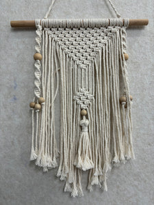 INDRESSME Boho Chic Macrame Wall Hanging Woven Tapestry