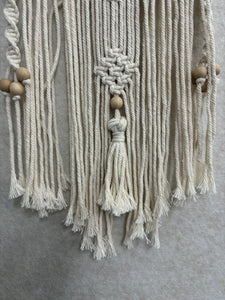 INDRESSME Boho Chic Macrame Wall Hanging Woven Tapestry