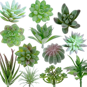 Artificial Succulents Plants 14 PCs