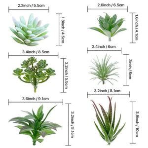 Artificial Succulents Plants 14 PCs