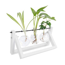Load image into Gallery viewer, Tabletop Glass Planter White