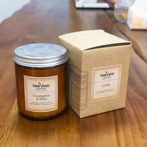 Timeyard Scented Candles Gift Eucalyptus & Mint Candles