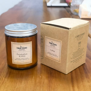 Timeyard Scented Candles Gift Eucalyptus & Mint Candles