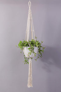 3 Pcs Rope Plant Hanger in Different Designs Handmade Planter Bedroom