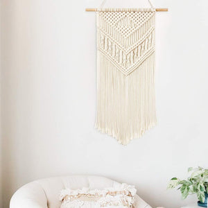 Macrame Woven Wall Hanging Bedroom Decor