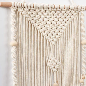 Small Woven Tapestry Boho Wall Art Details