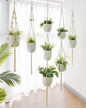 Load image into Gallery viewer, 5 Pack Different Designs Handmade Indoor Wall Hanging Planter