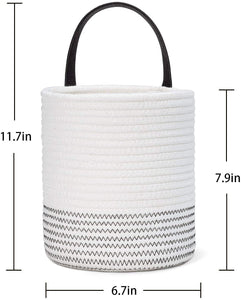 2pack Small Rope Hanging Basket - 7.87" x 7"