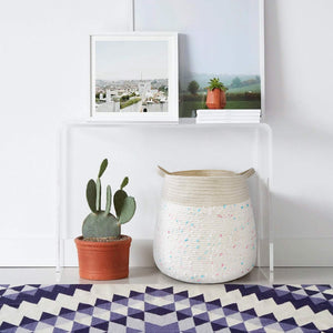 Decorative Storage Basket in Living Room