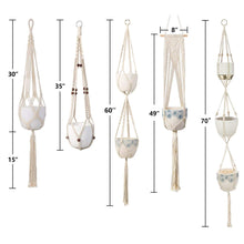 Load image into Gallery viewer, 5 Pcs Cotton Rope Hanging Plant Hangers