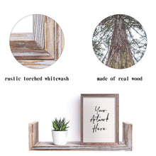 Load image into Gallery viewer, 3 Pcs Floating Wood Shelves Farmhouse Storage Shelves Details