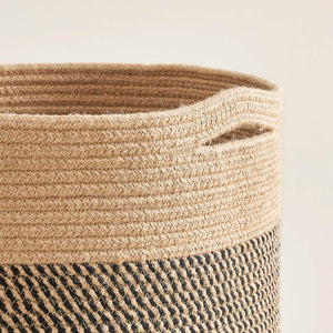 Baby Laundry Basket Jute Woven Blanket