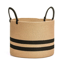 Load image into Gallery viewer, Extra Large Jute Basket Woven Storage Basket with Handles