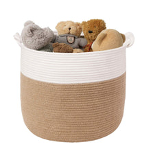 Load image into Gallery viewer, Baby Toy Storage Blanket Storage Basket