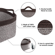 Load image into Gallery viewer, Mix Brown Woven Basket for Shelves