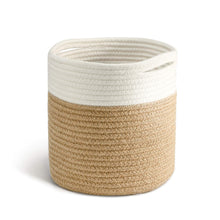 Load image into Gallery viewer, Jute Rope Plant Basket Small Woven Storage Basket