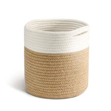 Load image into Gallery viewer, Jute Rope Plant Basket Small Woven Storage Basket
