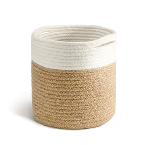 Jute Rope Plant Basket Small Woven Storage Basket