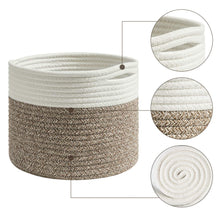 Load image into Gallery viewer, Cotton Rope Small Woven Basket