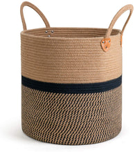 Load image into Gallery viewer, Extra Large Jute Basket Woven Storage Basket with Handles