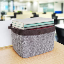 Load image into Gallery viewer, Mix Brown Woven Basket for Shelves