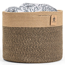 Load image into Gallery viewer, Baby Laundry Basket Jute Woven Blanket