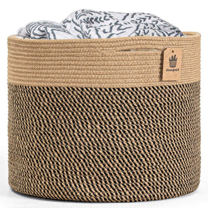 Baby Laundry Basket Jute Woven Blanket