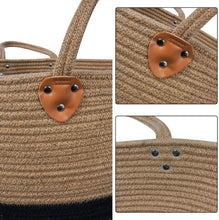 Load image into Gallery viewer, Extra Large Jute Basket Woven Storage Basket with Handles