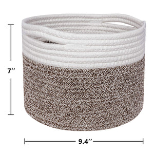 Small Woven Storage Basket Size