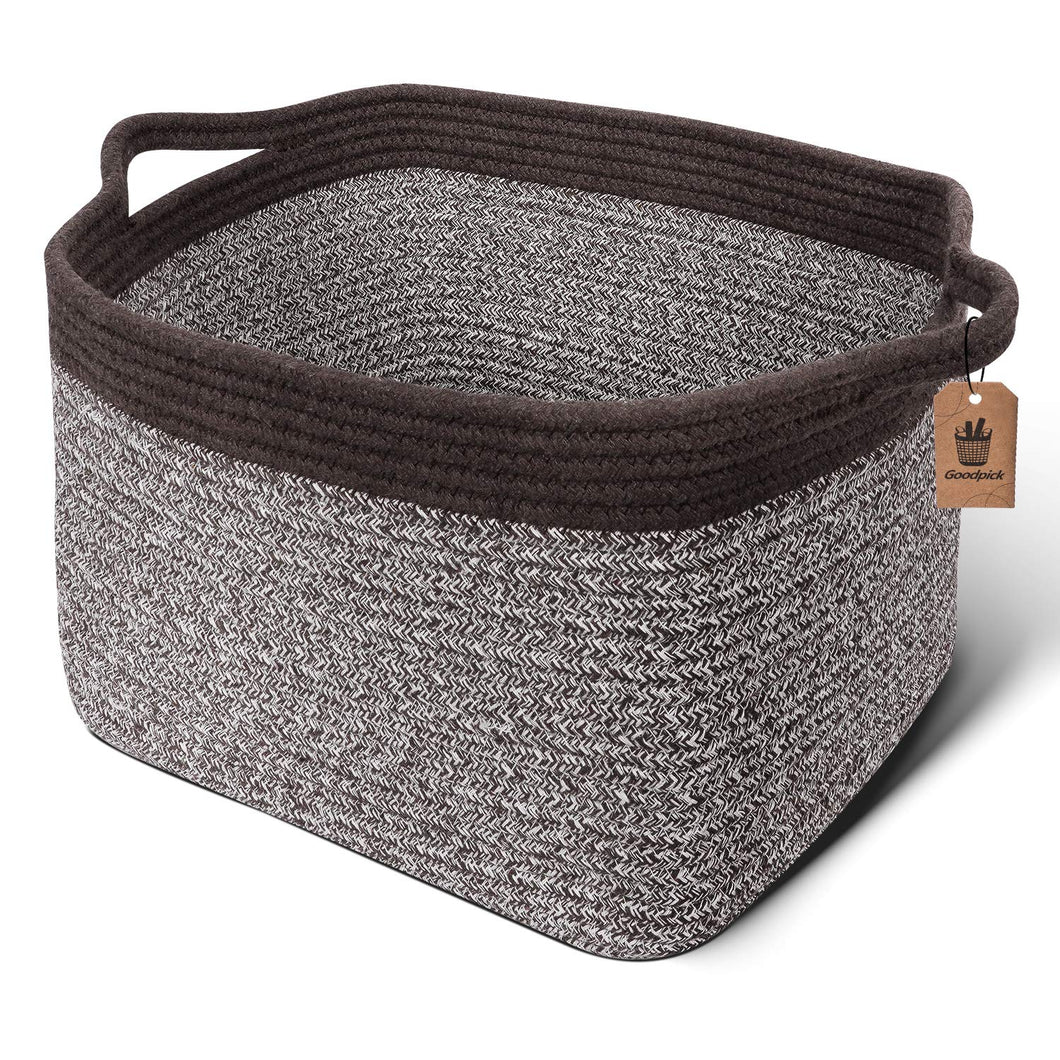 Mix Brown Woven Basket for Shelves