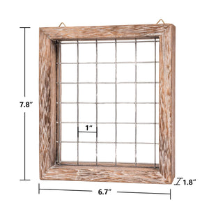 Air Plant Frame Wall Hanging