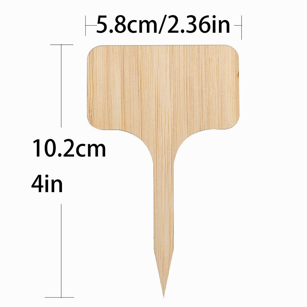 50 PCs Bamboo Plant Labels Wholesale, Garden Accessories Timeyard