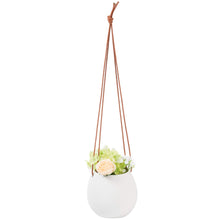 Load image into Gallery viewer, Ceramic Hanging Planter for Indoor Plants Wall Decor