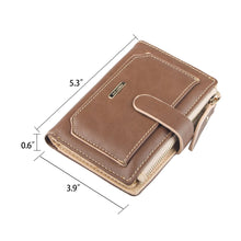 Load image into Gallery viewer, Womens Wallet Candy Color Bifold Mini Vintage Card Holder