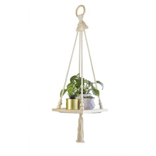 Load image into Gallery viewer, Hanging Plant Shelf Indoor Boho Home Decor 