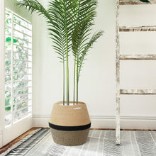 Load image into Gallery viewer, Jute Rope Plant Basket 12&quot; x 12&quot; For Bedroom