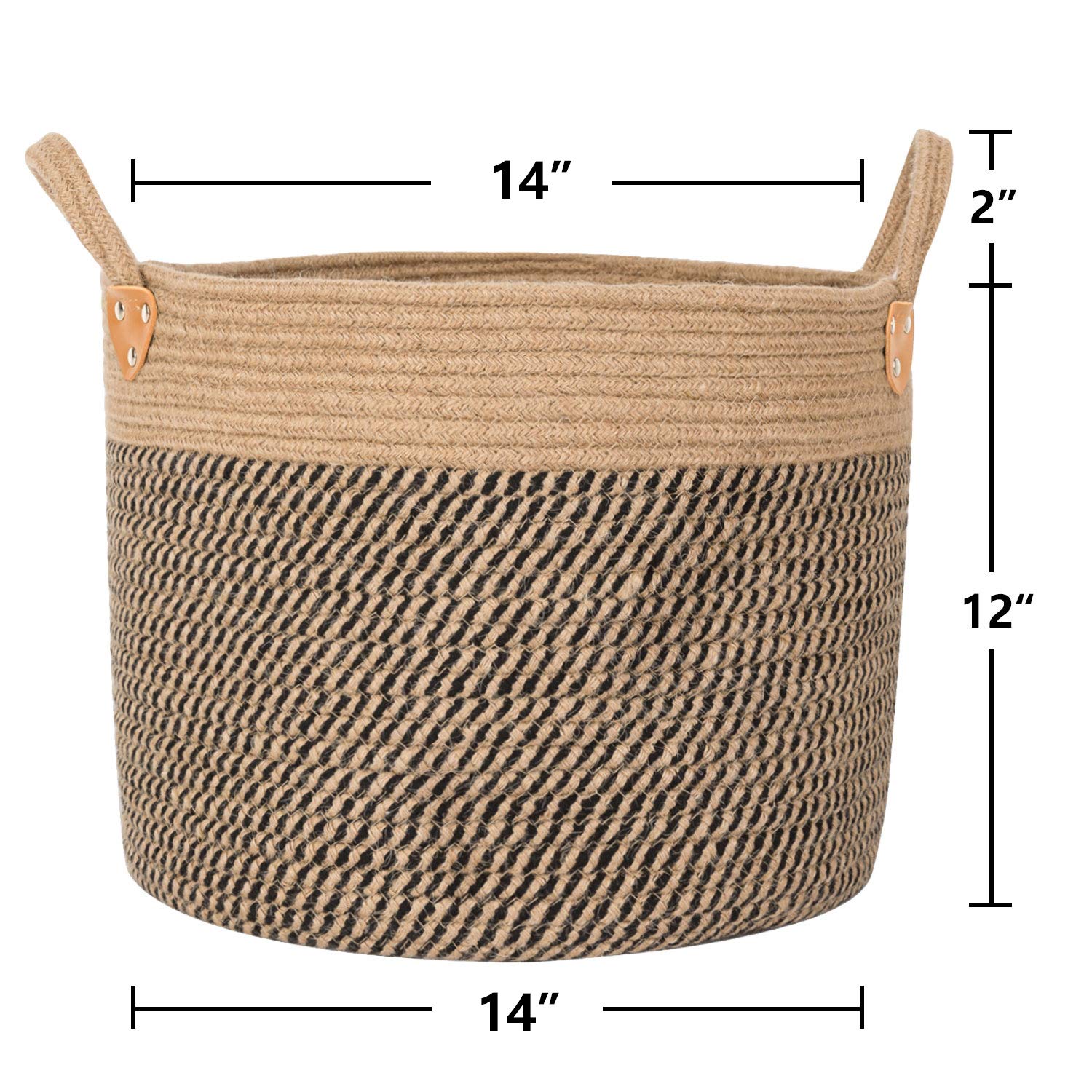 Large basket store for towels