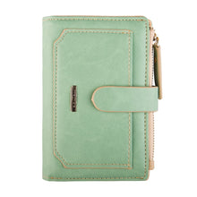 Load image into Gallery viewer, Womens Wallet Candy Color Bifold Mini Vintage Card Holder