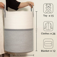 Load image into Gallery viewer, Living Room Woven Storage Basket Toy Basket
