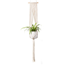 Load image into Gallery viewer, Macrame Handmade Indoor Wall Hanging Planter